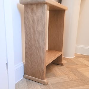 Oak Sofa Side Table